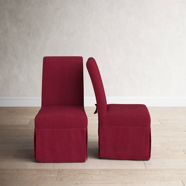 Brigitta Upholstered Solid Wood Parsons Chair & Reviews Birch Lane